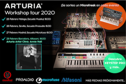 Arturia Workshop tour 2020