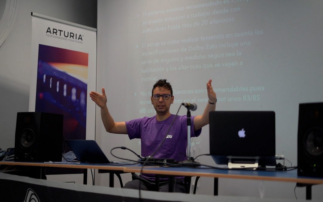 Masterclass sobre Dolby Atmos de Pedro Viñuela ya disponible en nuestro canal de Youtube