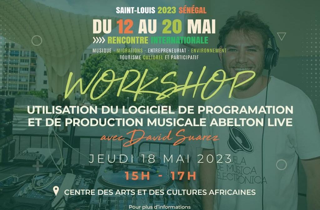 El director de ProAudio, David Surex, imparte una masterclass en Senegal